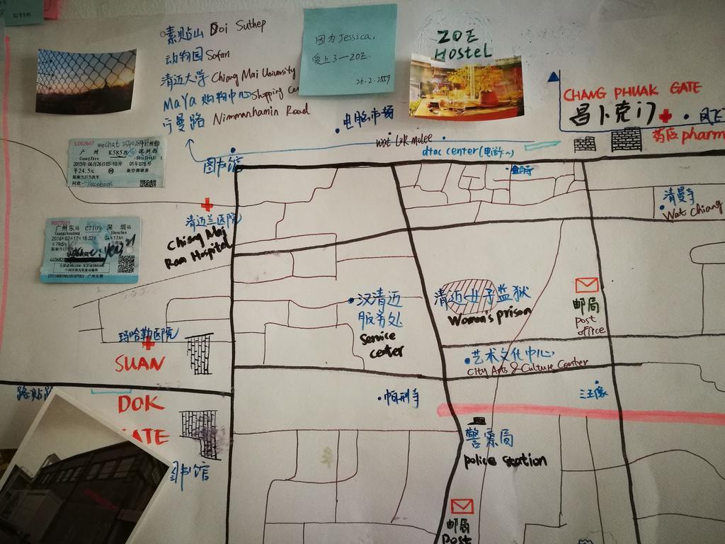 Zoe Hostel Chiang Mai Dış mekan fotoğraf